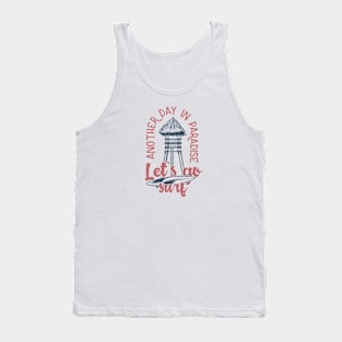 Another day in paradise Tank Top